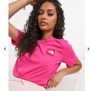 The North Face - Boxy Tee Pink - Large